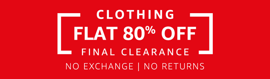 Amazon - Fashion Clearance Sale Upto 80% Discount