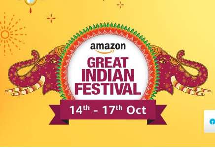 Amazon -  Great Indian Festival Sale + 10% Cashback With SBI Cards