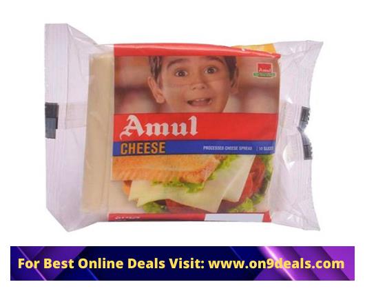 Amul Cheese - Slices, 750 g Pouch