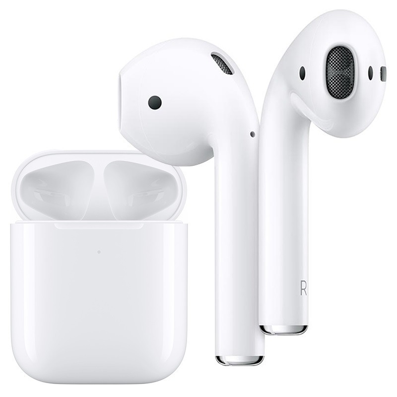 Apple AirPods (2nd Gen) Charging Case Bluetooth Headset with Siri Integration