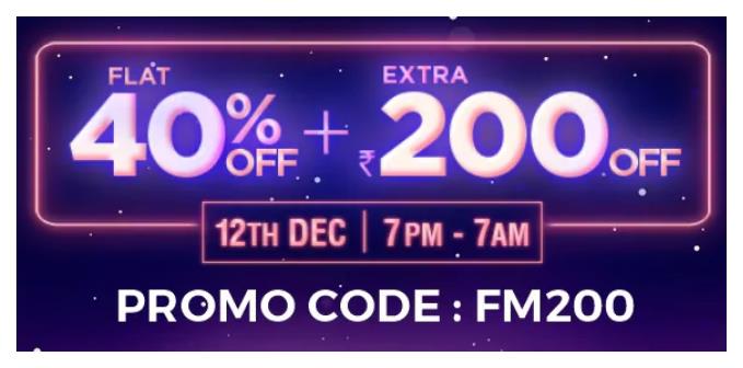 Brandfactoryonline - Full Moon Sale Minimum 40% Discount + Extra Rs.200 Off On Rs.1000