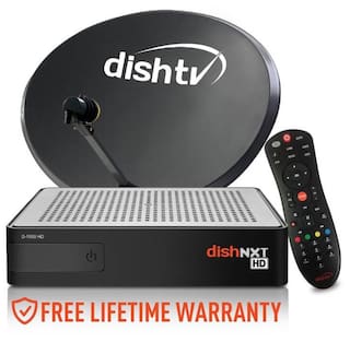 DishTV HD Connection- All India Pack With Free 1 Month Super Family & Full ON HD Pack