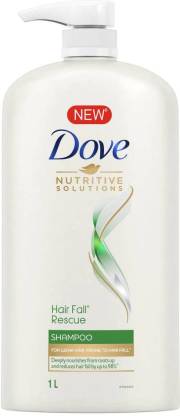 Dove Hair Fall Rescue 1 Litre Shampoo @ Rs345 Worth Rs.690 + 3 Products of Re.1 Each