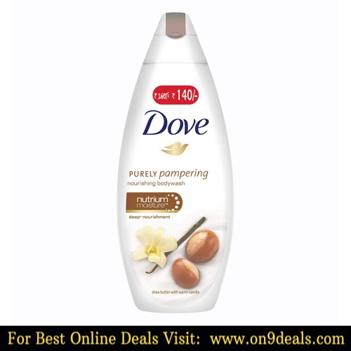 Dove Shea Butter and Warm Vanilla Body Wash, 190ml