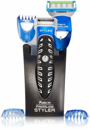 Gillette Fusion Proglide 3-in-1 Styler Runtime: 30 min Trimmer for Men