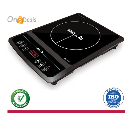 iBELL Hold the World. Digitally 2000 W Bis Certified Induction Cooktop 2 Years Warranty @ Rs.1672