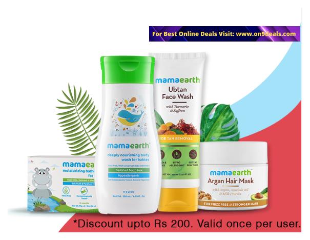Mamaearth - Oh My Goodness Sale (14th-15th Jan): Flat 50% Off On Products