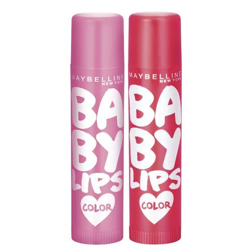 Maybelline New York Baby Lips Pink Lolita & Baby Lips Cherry Kiss Lip Balm Pack of 2