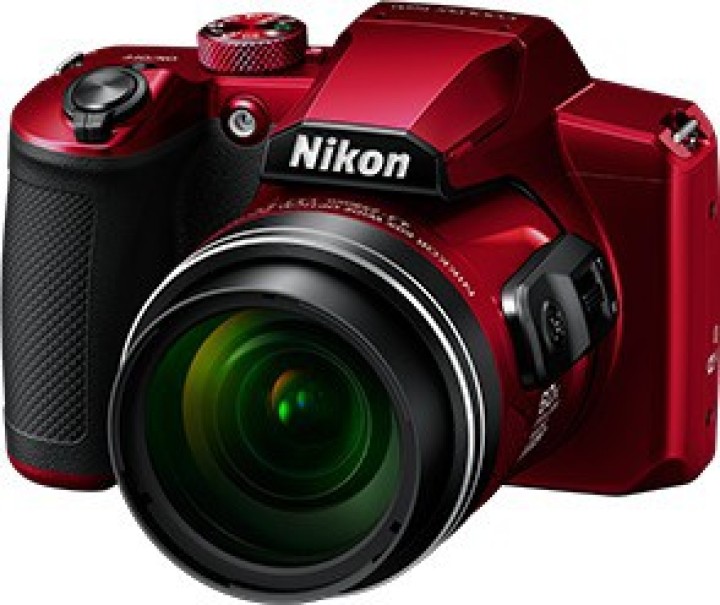 Nikon COOLPIX B600(16 MP, 60x Optical Zoom, 4x Digital Zoom, Red, Black)