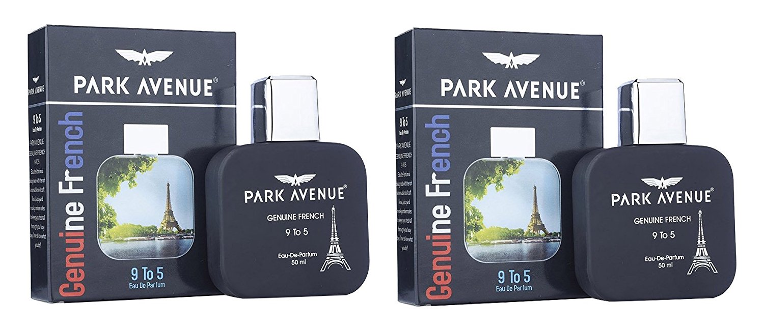Park Avenue Men's Eau De Parfum, 9 to 5, 50ml (Pack of 2)