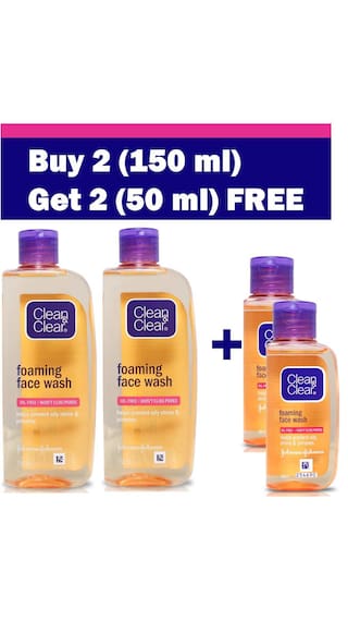 Paytm - Clean & Clear Face Wash 33% off + Buy 2 Get 1 Free + 35% or 40% Cashback