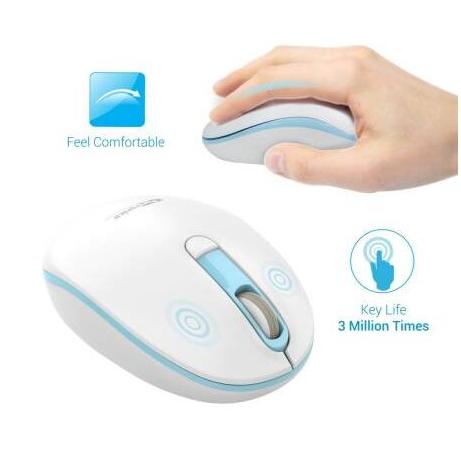 Portronics POR 015 Toad 11 Bluetooth Wireless Mouse with 2.4GHz Technology