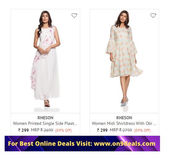 Shoppersstop women's Western Wear upto 90% Discount from Rs.199