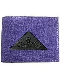 Silver Kartz Men's Fabricated Genuine Leather Wallet