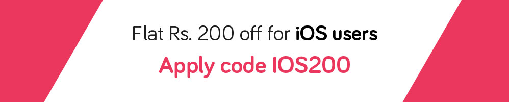 Snapdeal - Flat Rs.200 off on Rs.1000 (Valid for iOS Users)