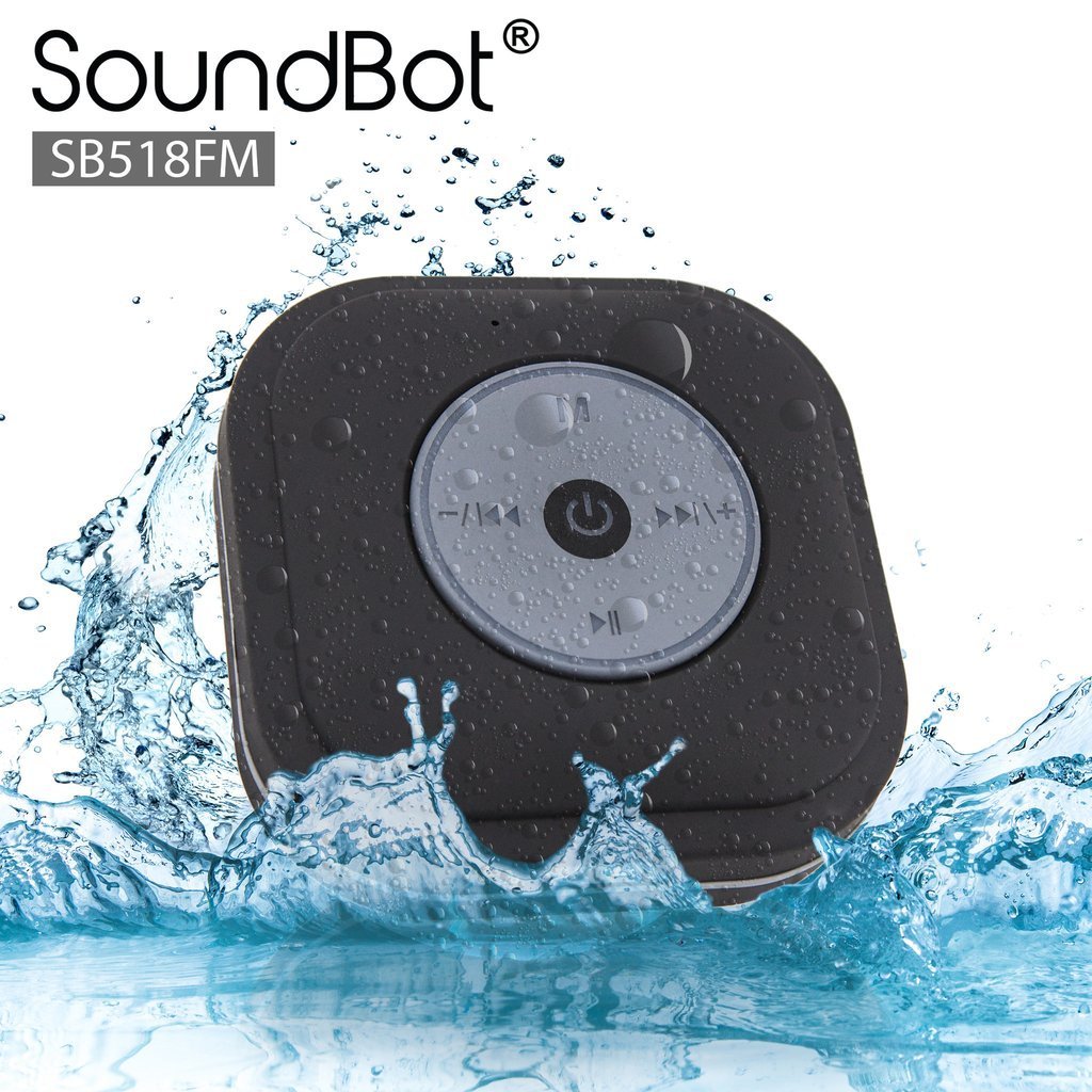 SoundBot SB518FM FM Radio Shower Speakers