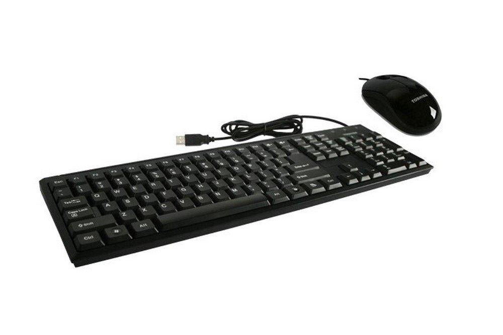Toshiba KU40M USB Wired Keyboard + U20 Combo Set