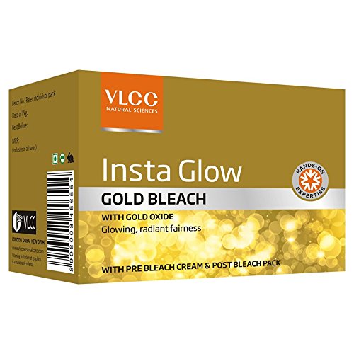 VLCC Insta Glow Gold Bleach - 402gms