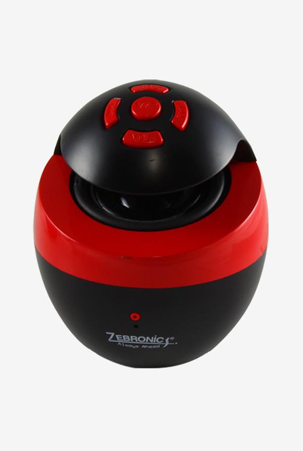 Zebronics Kettle Bluetooth Speaker Black & Red