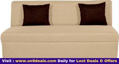 Bharat Lifestyle Delta Fabric 3 Seater Sofa
