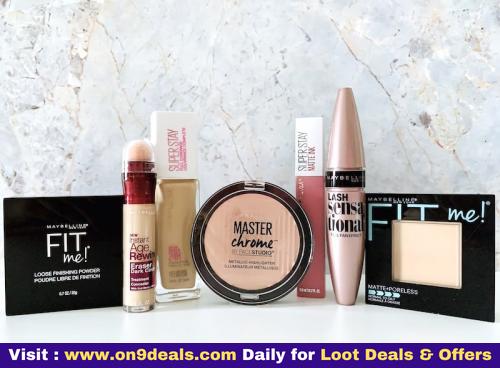 Maybelline Beauty Care Products Flat 50% Discount