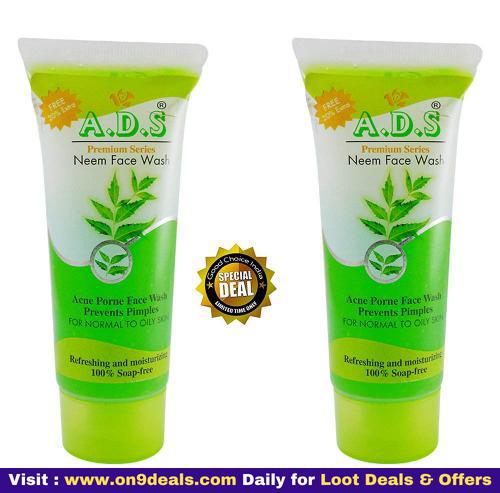 Ads Neem Face Wash Buy 1 Get 1 Free