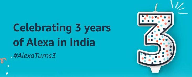 Amazon Alexa 3rd Anniversary Sale Get Up to 45% Discount