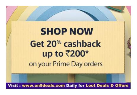 Amazon - Buy Any Product From Small Business & Get 20% Cashback Upto Rs.200 Cashback Offer