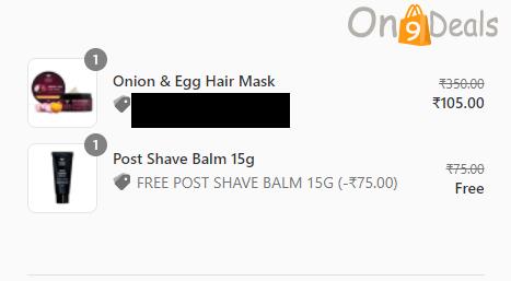 Bombay Shaving Company Flat 70% Discount + Free Post Shave Balm