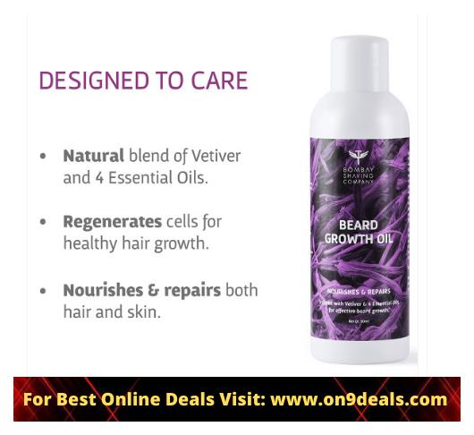 Buy Best Beard Growth Oil for Men - Up to 75% Discount