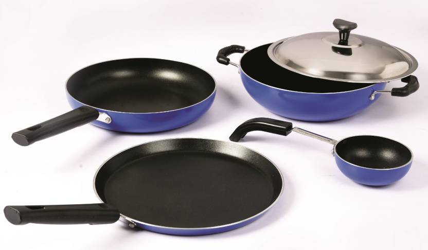 Crystal Eco Series Cookware Aluminium Set