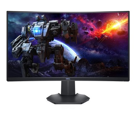 Dell Gaming S2721hgf 27 Inch Curved Fhd 144hz 1080p Va Ultra-thin Bezel Monitor Nvidia G-sync And Amd Freesync Hdmi, Displayport, Vesa Certified