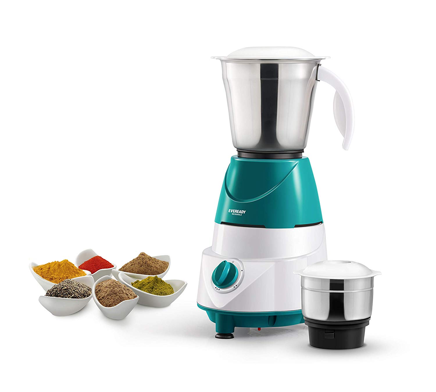 Eveready MG500i LX 500-Watt Mixer Grinder with 2 Jars