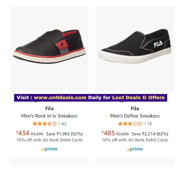 Fila Men's Sneakers From Rs.434