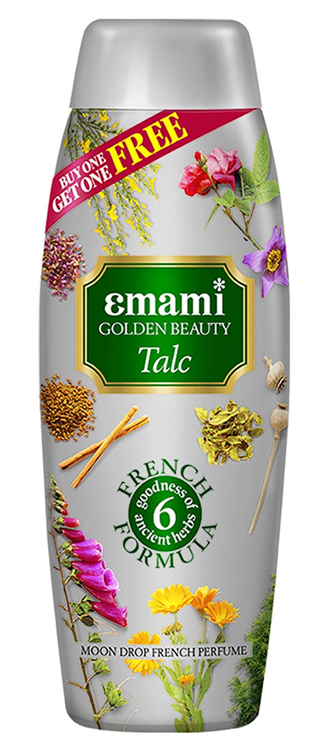 Golden Beauty Moon Drop Talc, 400g (Buy One Get One Free)