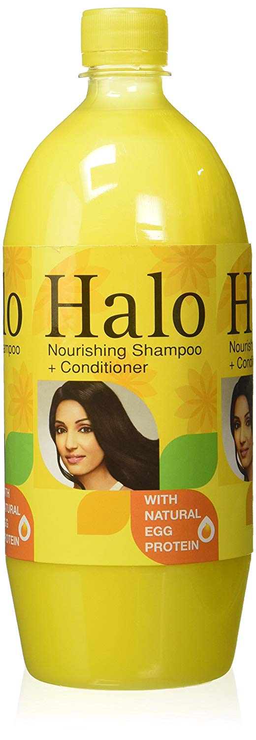 Halo Nourishing Shampoo with Natural Egg Protien, 1 Litre