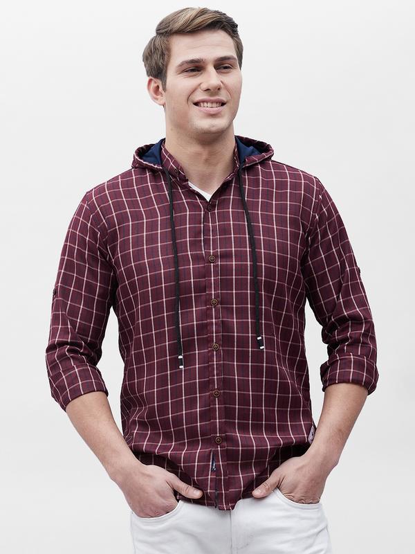 Hooded Casual Shirt From Rs.489