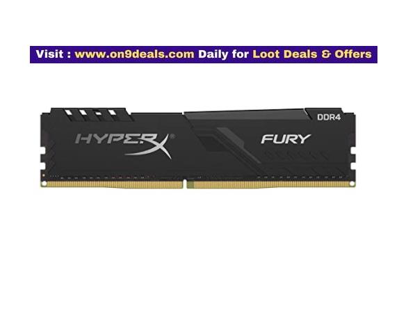 HyperX Fury 16GB 2666MHz DDR4 CL16 DIMM Black XMP Desktop Memory