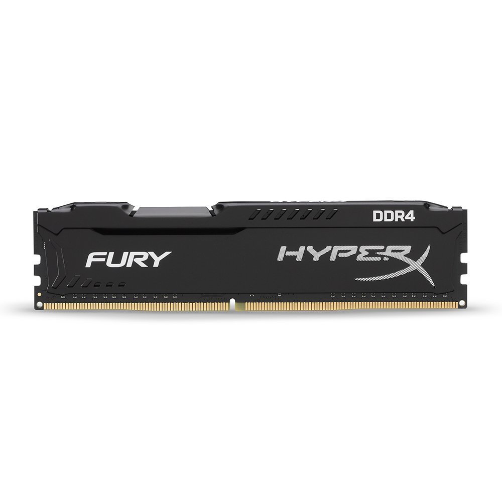 HyperX Fury Black 8 GB CL15 DIMM DDR4 2400 MT/s Internal Memory