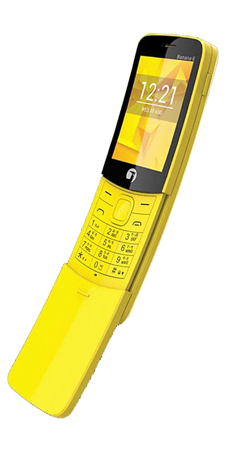 Jivi Banana 6 2.5D Tough Glass Slider Keypad Curved Mobile
