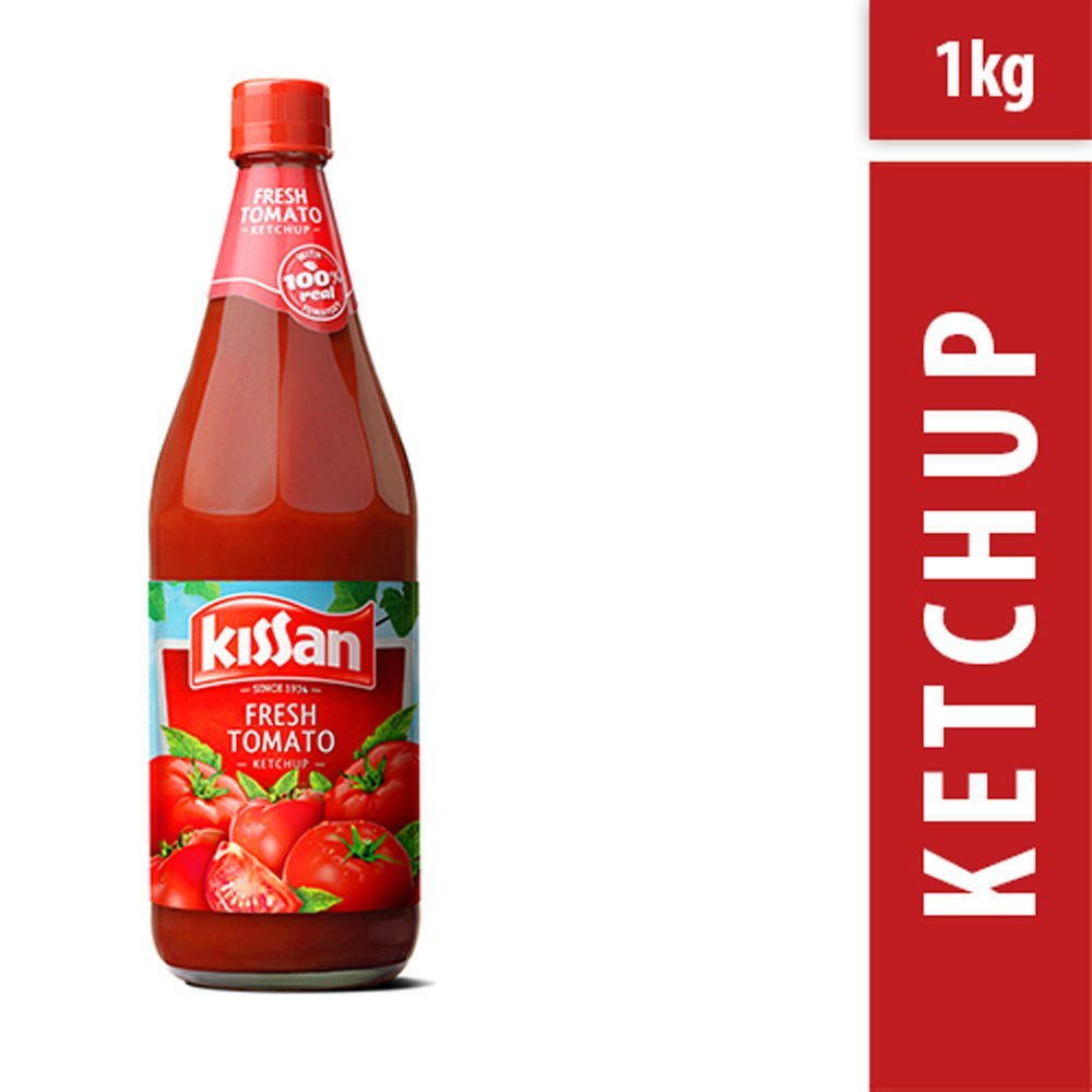 Kissan Fresh Tomato Ketchup 1kg Bottle