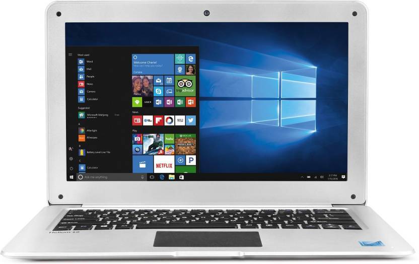 Lava Helium Atom Quad Core 7th Gen  2 GB 32 GB EMMC Storage Windows 10 Home C121 Laptop  12.5 inch