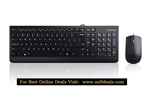 Lenovo 300 Wired Keyboard and Mouse Combo