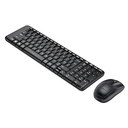 Logitech MK215 Wireless Keyboard and Mouse Set: Reliable and Compact