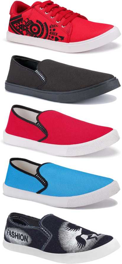 Loot Pack of 5 Men's Shoes @ Rs.679