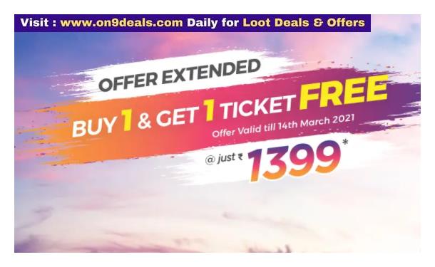 Magic Mountain Lonavla Amusement Park : Buy 1 Get 1 Free on Tickets