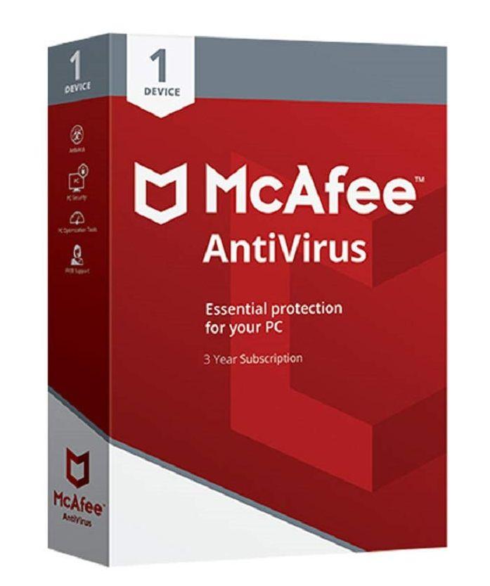 McAfee Antivirus 2024 | 1 Device, 3 Year | Antivirus Internet Security Software| Email Delivery at INR 660