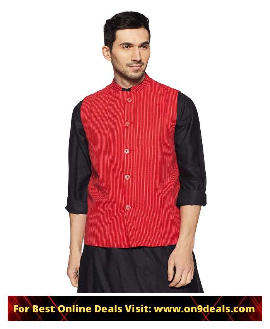 Mens Ethnic Wear Nehru Jackets Upto 85% Discount Starting From Rs.328