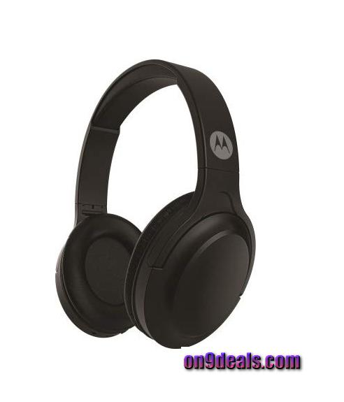 Motorola Escape 200 Over-Ear Bluetooth Headphones with Alexa