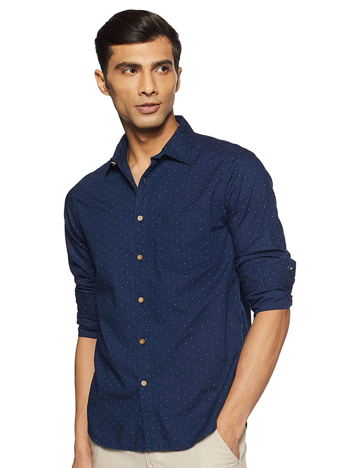 Newport University Men's Regular Fit Casual Shirt Up to 77% Discount From Rs.280